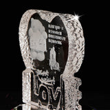 CrystalTune™ – Custom 3D Crystal Lamp with Bluetooth Music & LED Light
